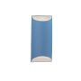 Justice Design Group Ambiance 2 Light 14" Tall Wall Sconce Sky Blue