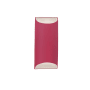 Justice Design Group Ambiance 14" Tall Outdoor Wall Sconce Cerise
