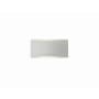 Justice Design Group Ambiance 5" Tall LED Wall Sconce Matte White