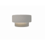 Justice Design Group Ambiance 6" Tall LED Wall Sconce Matte White