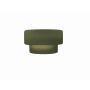 Justice Design Group Ambiance 6" Tall Wall Sconce Matte Green