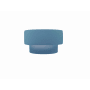Justice Design Group Ambiance 6" Tall Wall Sconce Sky Blue