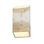 Justice Design Group Ambiance 2 Light 14" Tall LED Wall Sconce Greco Travertine