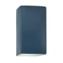 Justice Design Group Ambiance 2 Light 10" Tall LED Outdoor Wall Sconce Midnight Sky