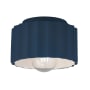 Justice Design Group Radiance 8" Wide Flush Mount Drum Ceiling Fixture Midnight Sky