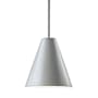 Justice Design Group Radiance 10" Wide LED Mini Pendant with White Crackled Ceramic Shade Brushed Nickel