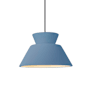 Justice Design Group Radiance 11" Wide Pendant Brushed Nickel