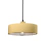 Justice Design Group Radiance 12" Wide Pendant Matte Black