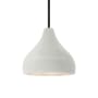 Justice Design Group Radiance 8" Wide LED Mini Pendant with a Ceramic Matte White Shade Matte Black