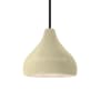 Justice Design Group Radiance 8" Wide Mini Pendant with a Ceramic Vanilla Gloss Shade Matte Black