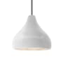 Justice Design Group Radiance 12" Wide Pendant with a Ceramic Bisque Shade Brushed Nickel