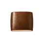 Justice Design Group Ambiance Collection 2 Light 10" Tall Outdoor Wall Sconce with 12" Width Rust Patina