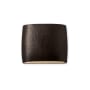 Justice Design Group Ambiance Collection 2 Light 10" Tall Outdoor Wall Sconce with 12" Width Tierra Red Slate