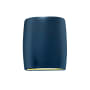 Justice Design Group Ambiance 10" Tall Open Top LED ADA Wall Sconce Midnight Sky