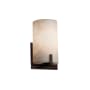 Justice Design Group Clouds 5.5" Century 1 Light ADA Compliant Wall Sconce Dark Bronze