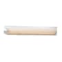 Justice Design Group Clouds 30" Lineate 1 Light LED ADA Compliant Bath Bar Polished Chrome
