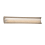 Justice Design Group Clouds 30" Lineate 1 Light LED ADA Compliant Bath Bar Brushed Nickel