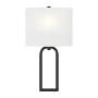 Justice Design Group Oslo 18" Tall Wall Sconce Matte Black / White