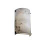 Justice Design Group LumenAria 8" ADA Compliant LED Wall Sconce Dark Bronze