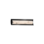 Justice Design Group LumenAria 21.5" Lineate 1 Light LED ADA Compliant Bath Bar Matte Black