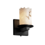 Justice Design Group LumenAria 5" Dakota 1 Light Wall Sconce Matte Black