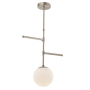 Justice Design Group Fusion 3 Light 22" Wide LED Pendant Brushed Brass