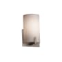 Justice Design Group Fusion 5.5" Century 1 Light LED ADA Compliant Wall Sconce Brushed Nickel