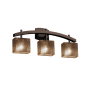 Justice Design Group Fusion 25.5" Archway 3 Light Vanity Light Dark Bronze