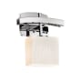 Justice Design Group Fusion 9" Archway 1 Light LED ADA Compliant Wall Sconce Polished Chrome