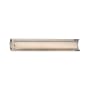 Justice Design Group Fusion 30" ADA Approved LED Lineate Bath Bar Polished Chrome
