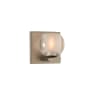 Kalco Corona 5" Tall LED Bathroom Sconce Satin Nickel