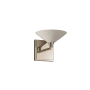 Kalco Galvaston 6" Tall LED Bathroom Sconce Polished Nickel