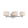 Kalco Willow 3 Light 19" Wide LED Bathroom Vanity Light Chrome