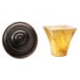 Kalco Additional Finish and Shade Options for Amelie 2 Light Bathroom Vanity Light Antique Copper / Neutral Swirl 1417