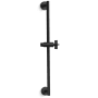 Kallista One 26" Slide Bar with Adjustable Hand Shower Holder Matte Black