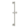 Kallista One 26" Slide Bar with Adjustable Hand Shower Holder Brushed Nickel