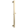 Kallista Brass Slidebar with Integrated Water Supply Brushed French Gold