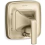 Kallista Per Se Single Function Pressure Balanced Valve Trim Only with Integrated Diverter - Less Rough-In Brushed French Gold