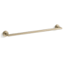 Kallista Pure Paletta by LK 24" Towel Bar Brushed French Gold