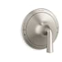 Kallista Script Single Function Thermostatic Valve Trim Only - Less Rough In Valve Brushed Nickel