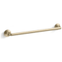 Kallista Script 18" Towel Bar Brushed French Gold