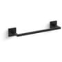 Kallista Grid 12" Towel Bar Matte Black