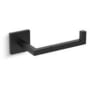 Kallista Grid Wall Mounted Euro Toilet Paper Holder Matte Black