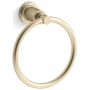 Kallista Central Park West 6-9/16" Wall Mounted Towel Ring Brushed French Gold