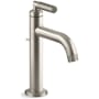 Kallista Vir Stil by L Kirar 1.2 GPM Single Hole Bathroom Faucet with Pop-Up Drain Assembly Brushed Nickel (PVD)