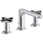 Kallista 002 Collection 1.2 GPM Widespread Bathroom Faucet with Pop-Up Drain Assembly Polished Chrome
