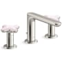 Kallista 002 Collection 1.2 GPM Widespread Bathroom Faucet with Pop-Up Drain Assembly Polished Nickel