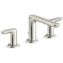 Kallista 002 Collection 1.2 GPM Widespread Bathroom Faucet with Pop-Up Drain Assembly Polished Nickel