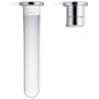 Kallista 002 Collection 1.2 GPM Wall Mounted Vessel Single Hole Bathroom Faucet with Pop-Up Drain Assembly Polished Chrome