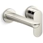 Kallista 002 Collection 1.2 GPM Wall Mounted Vessel Single Hole Bathroom Faucet with Pop-Up Drain Assembly Polished Nickel